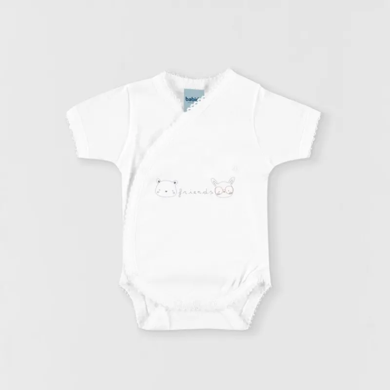 Babidu Prematuro | Bodys Manga Corta^BODY M/C CRUZADO ESTAMPADO 1X1