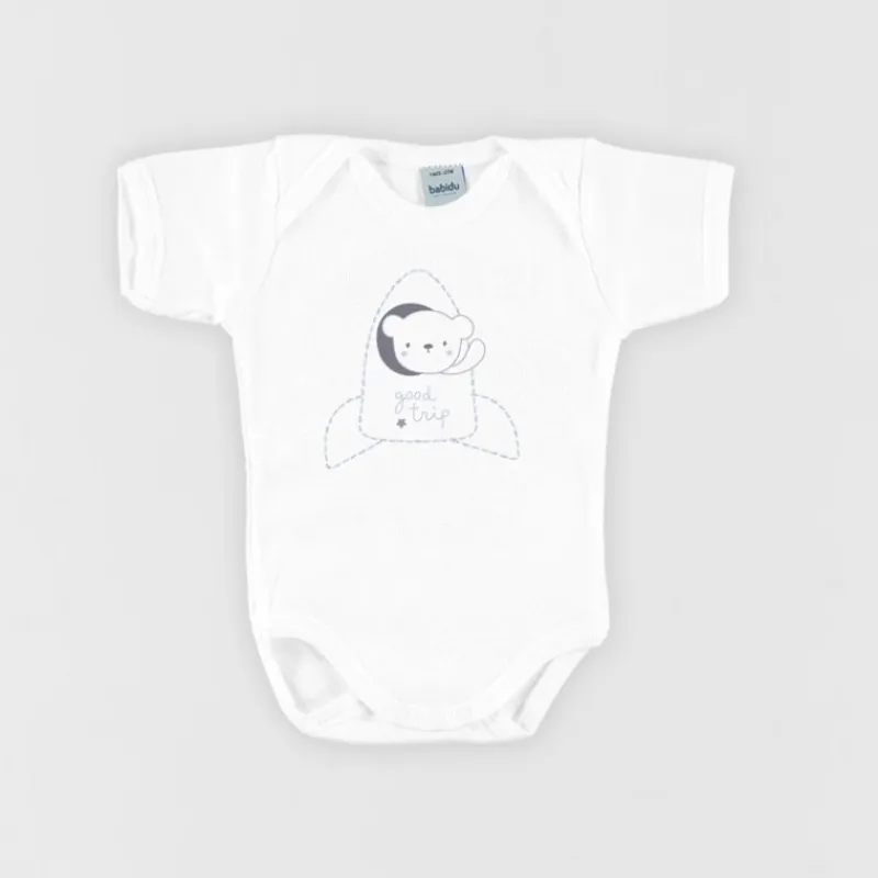 Babidu Bodys Manga Corta^BODY M/C ESTAMPADO 1X1