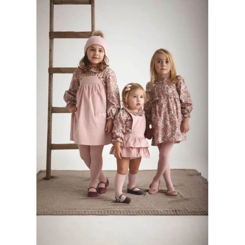 Babidu Petos Y Monos Niña | Conjuntos Bebé Niña^Conjunto de bebé niña en estampado floral ABEDUL