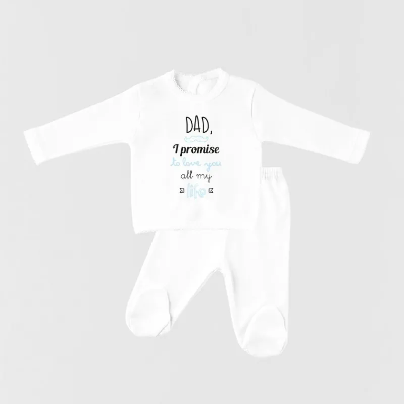 Babidu Bodys Estampados^CONJUNTO ESTAMPADO FRASE D